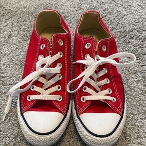 Converse unisex Red and White Sneakers